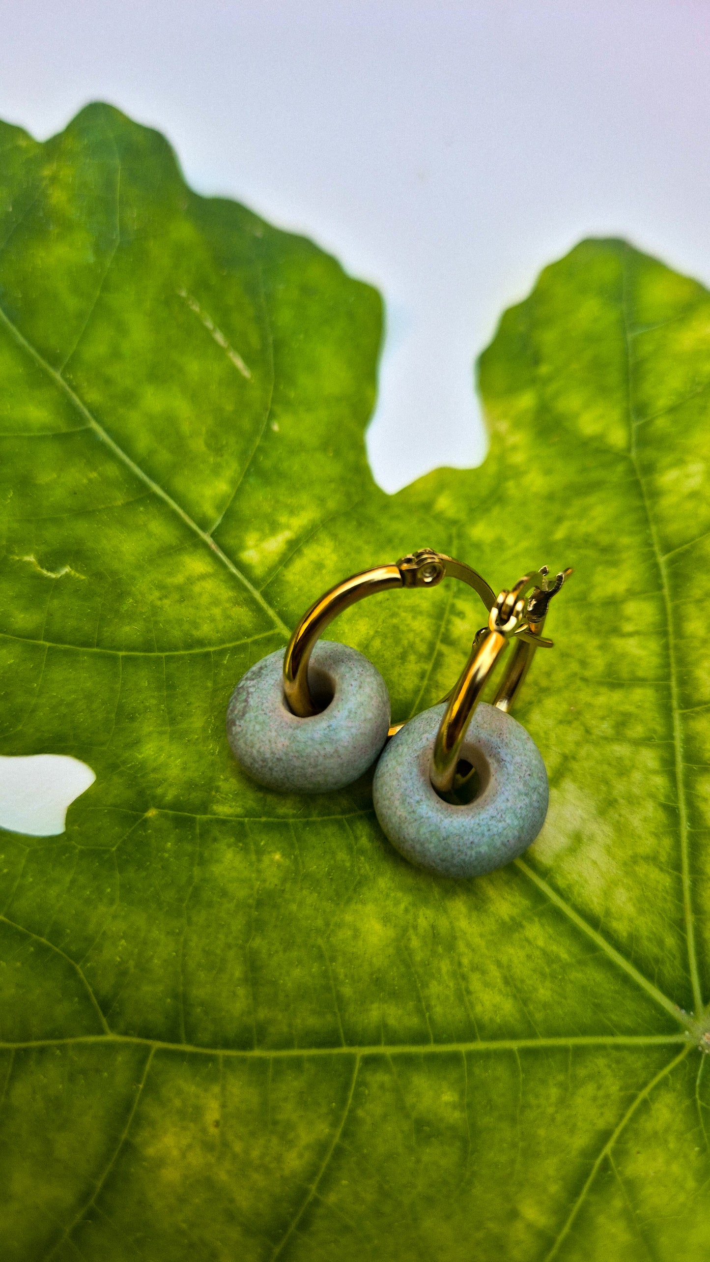 Donut Hoop Earring