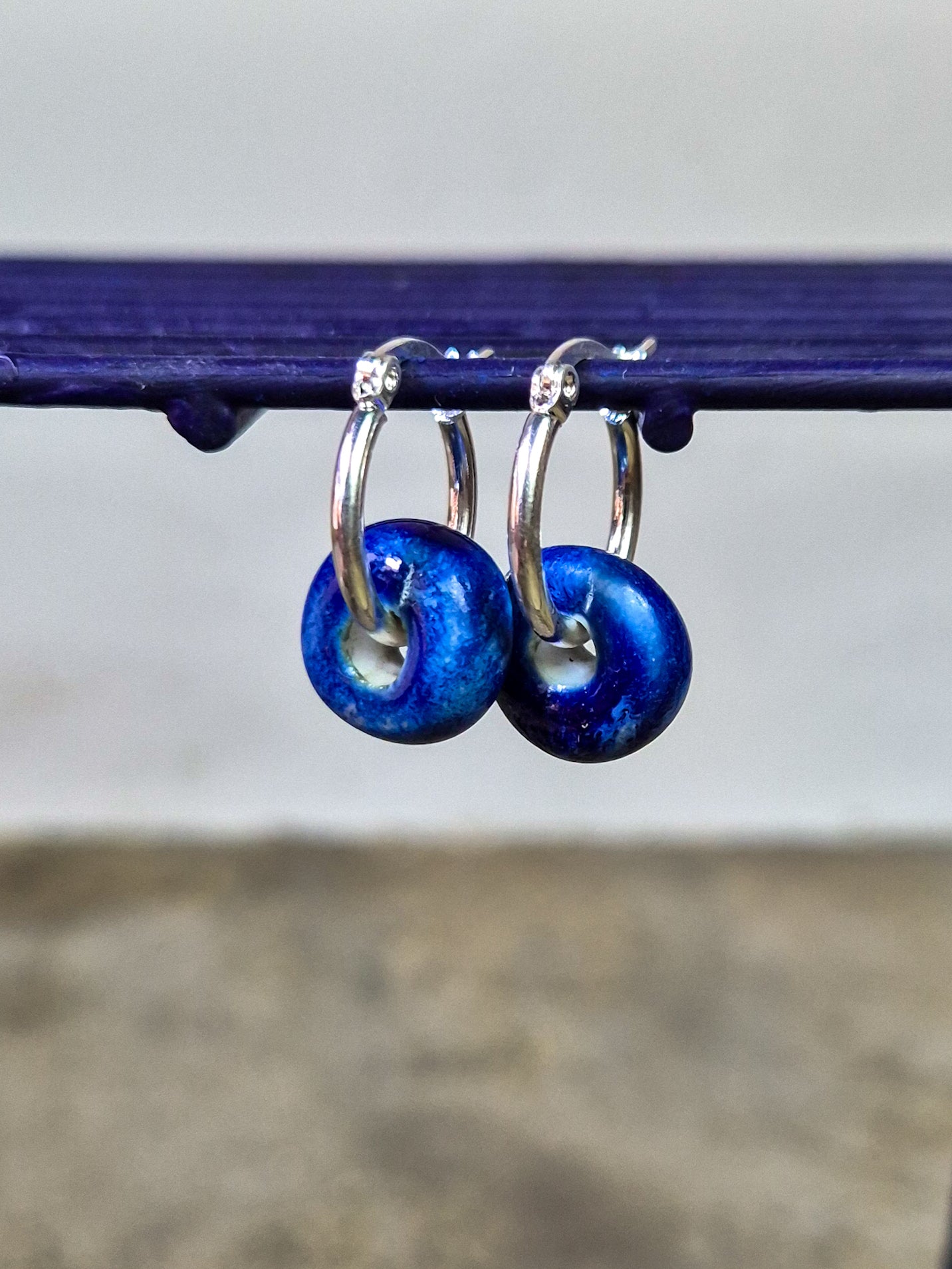 Donut Hoop Earring
